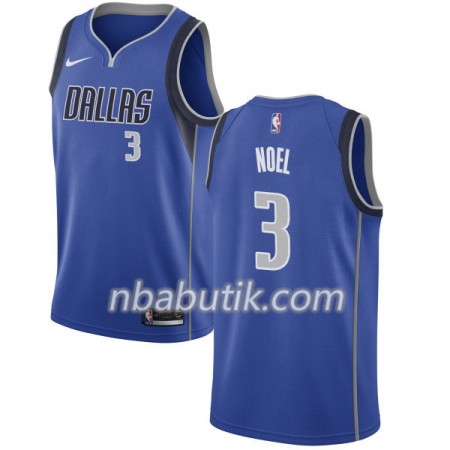 NBA Mænd Trøje Dallas Mavericks Nerlens Noel 3 Nike 2017-18 Royal Swingman